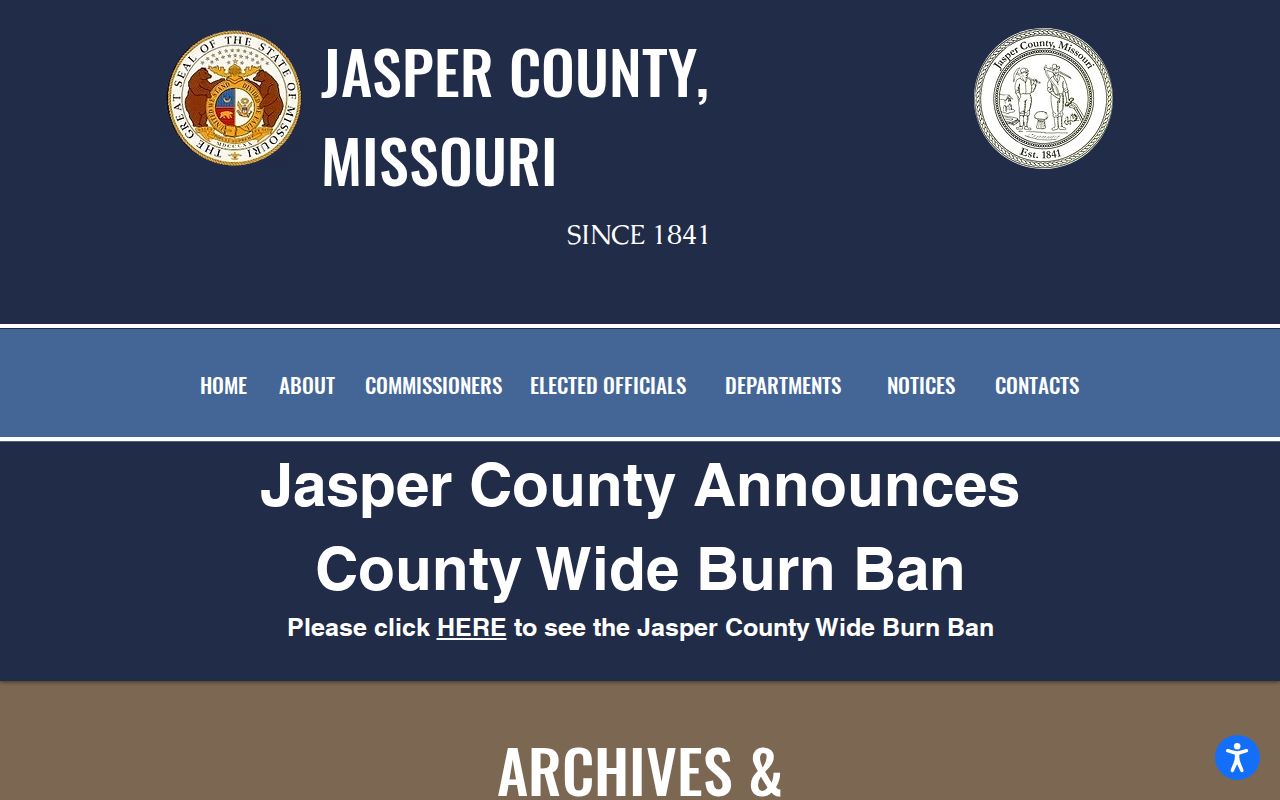 Jasper County historical arrest records access
